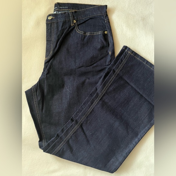 Liz Claiborne Denim - Liz Claiborne Dark Blue Denim Jeans